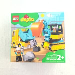 Lego Duplo Truck andTracked Excavator New & Sealed In Box 20 Pieces 2+
